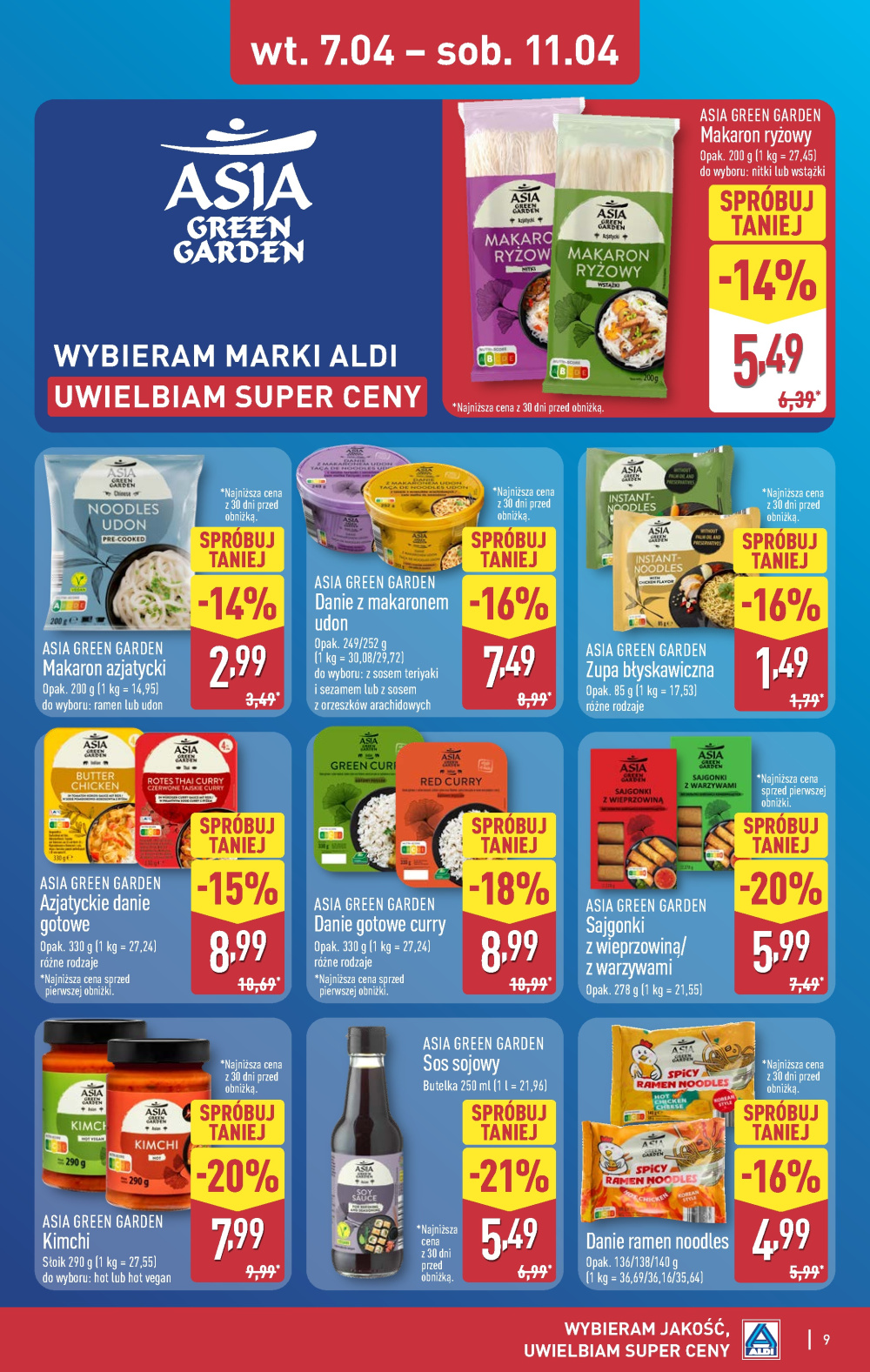 Leták Aldi offerta, Polsko - strana 9