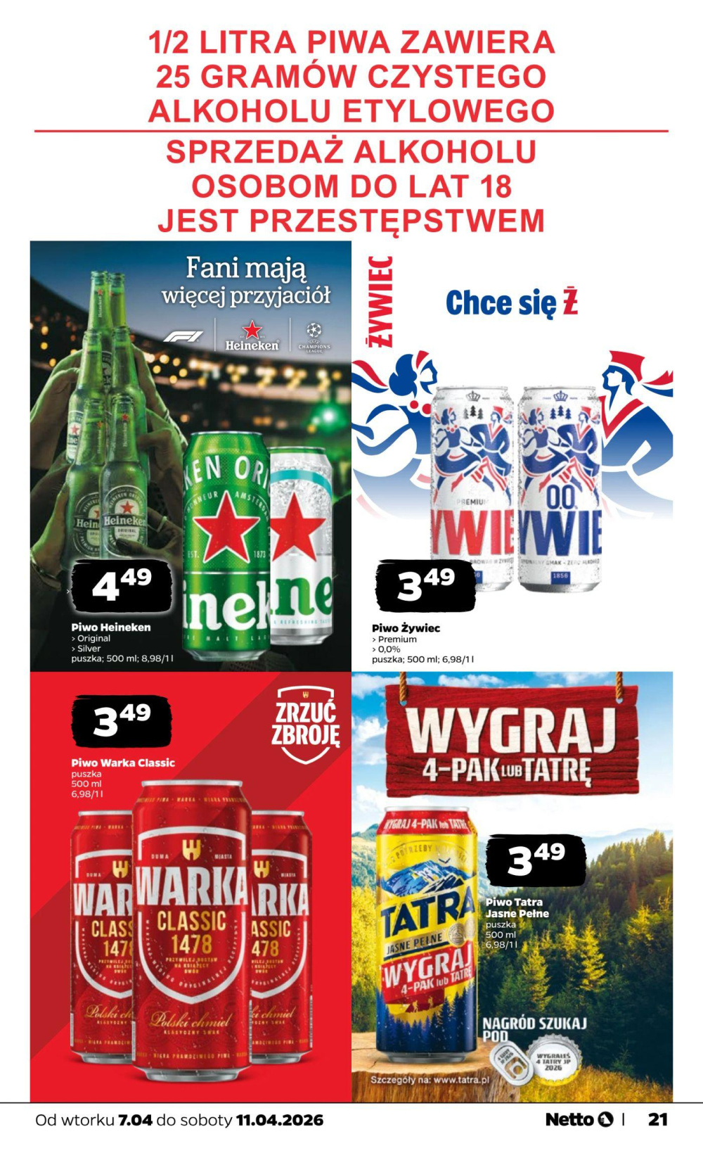 Leták Netto gazetka, Polsko - strana 21