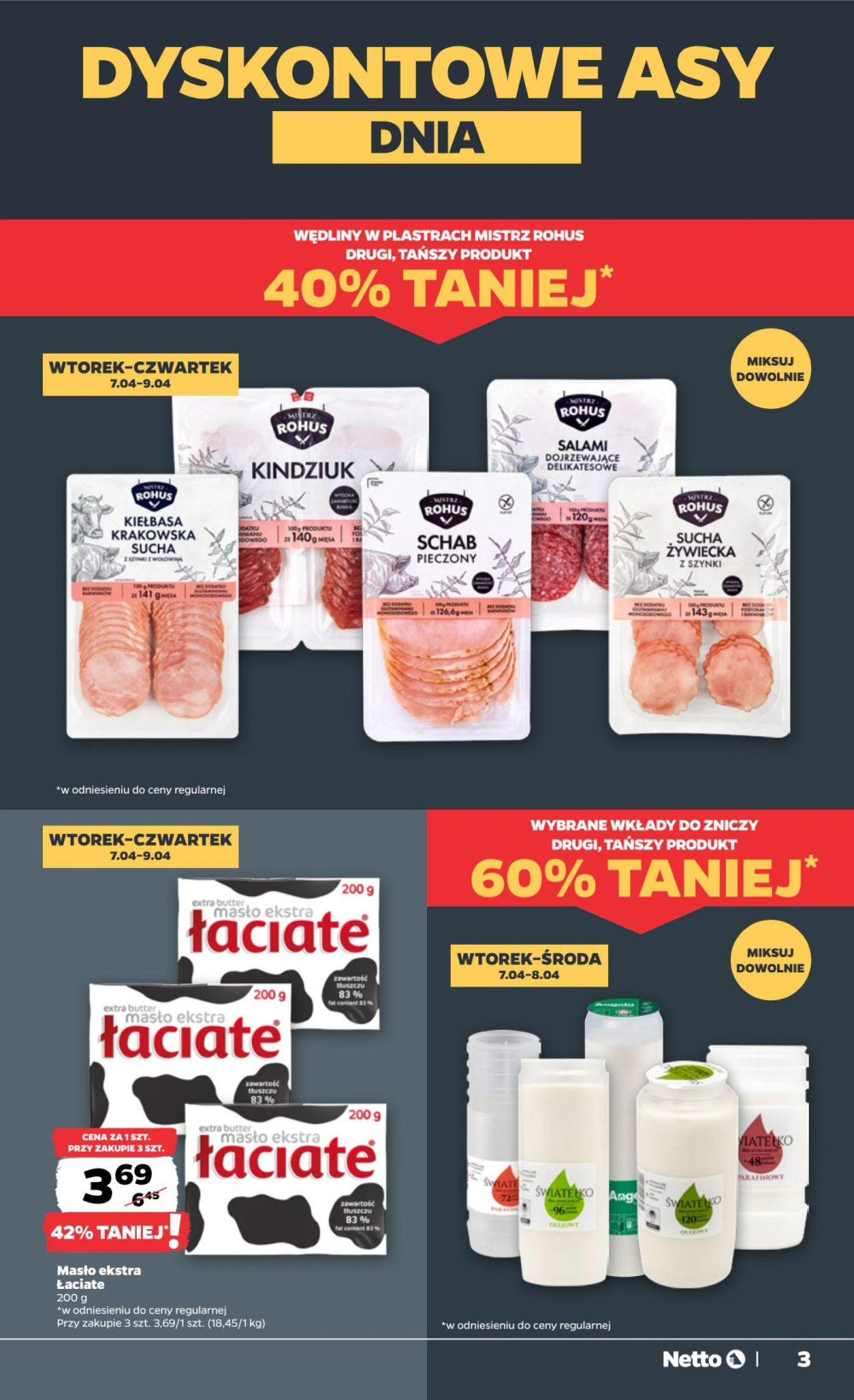 Leták Netto gazetka, Polsko - strana 3