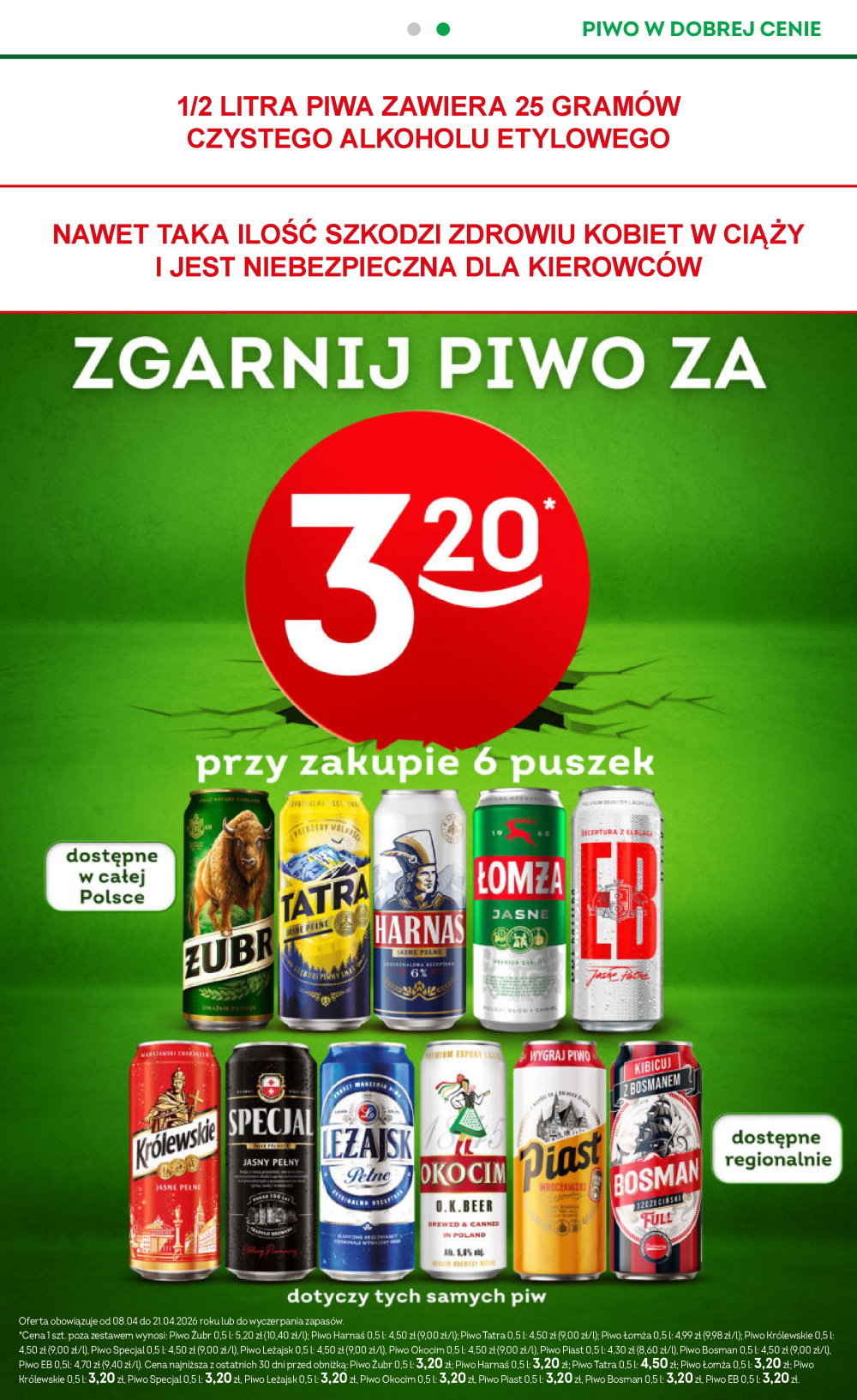 Leták Żabka gazetka, Polsko - strana 15