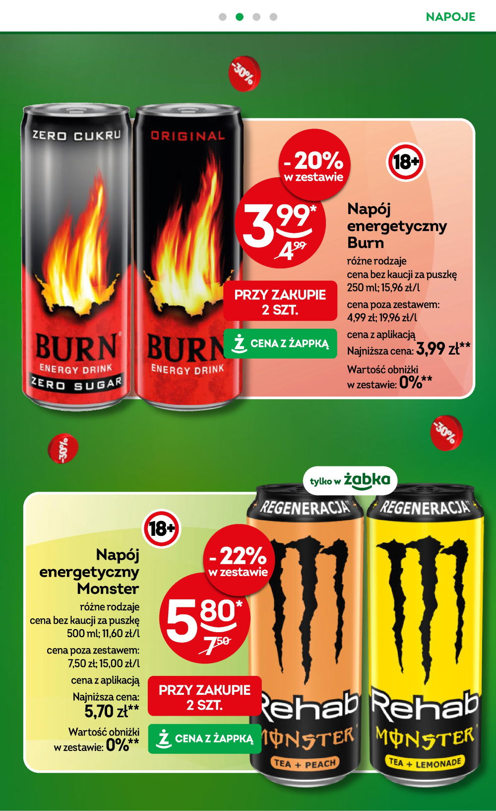 Leták Żabka gazetka, Polsko - strana 17