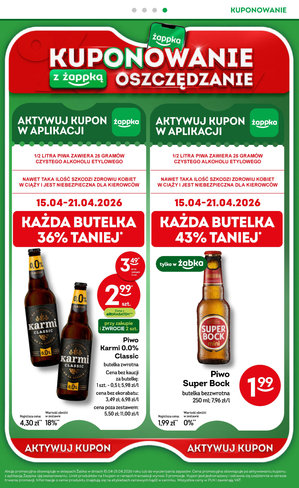 Leták Żabka gazetka, Polsko - strana 35