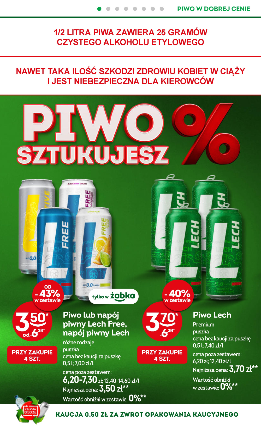 Leták Żabka gazetka, Polsko - strana 37