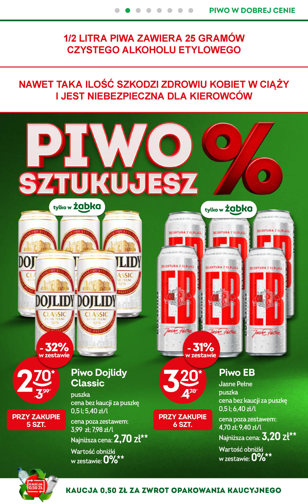 Leták Żabka gazetka, Polsko - strana 38