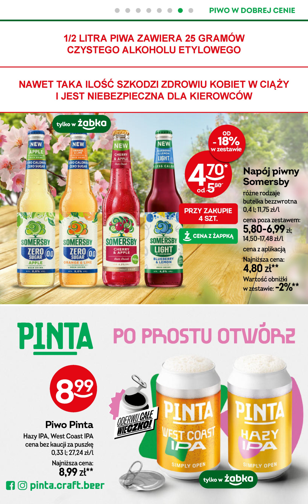 Leták Żabka gazetka, Polsko - strana 43