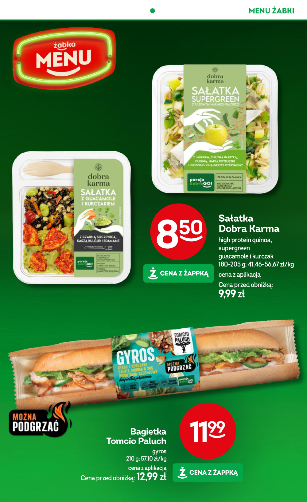 Leták Żabka gazetka, Polsko - strana 54