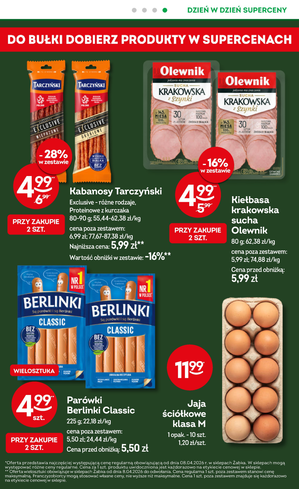 Leták Żabka gazetka, Polsko - strana 5