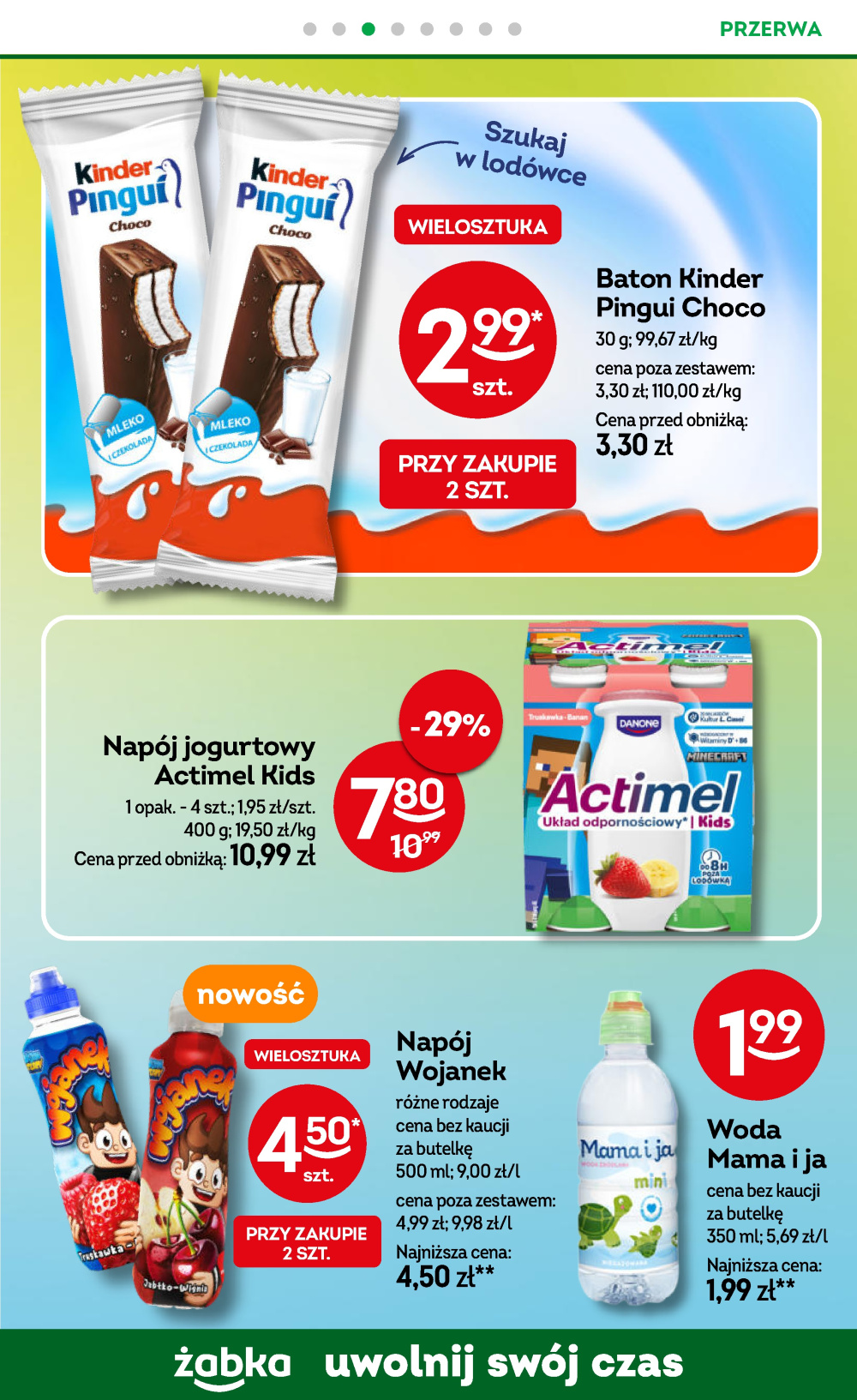 Leták Żabka gazetka, Polsko - strana 60