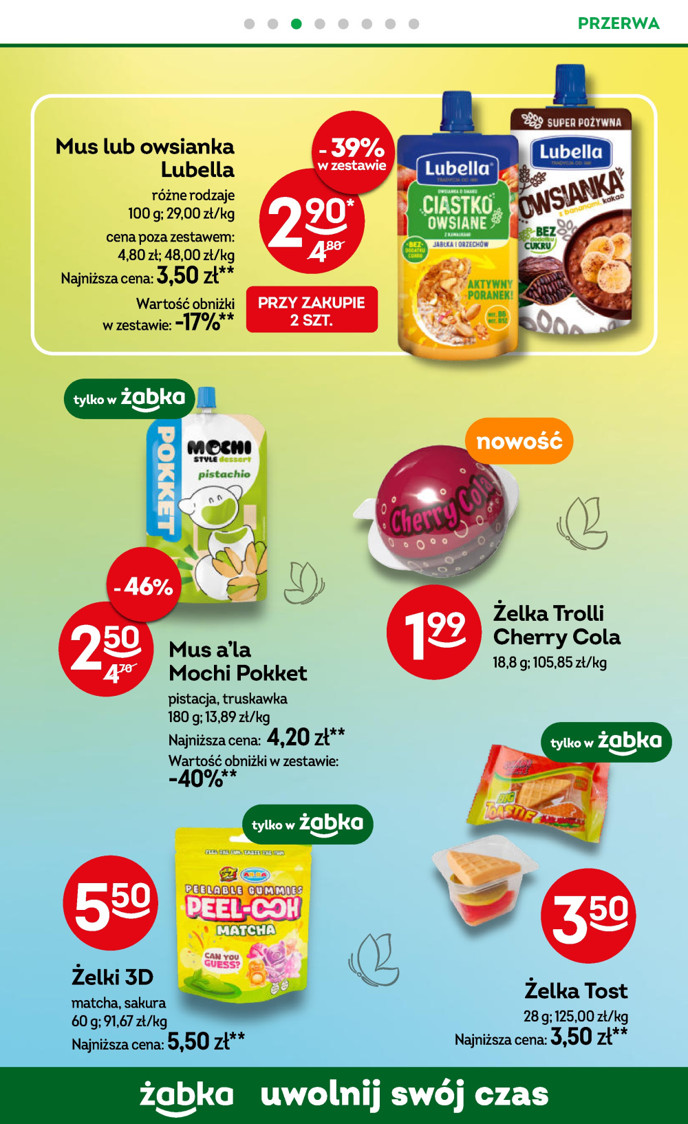 Leták Żabka gazetka, Polsko - strana 61