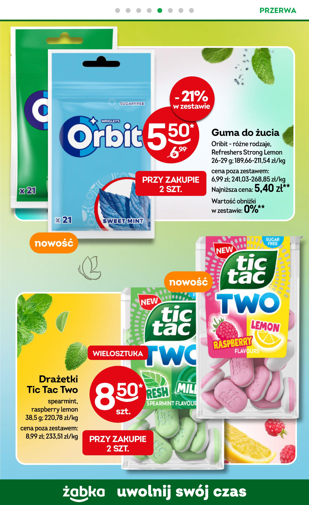 Leták Żabka gazetka, Polsko - strana 62