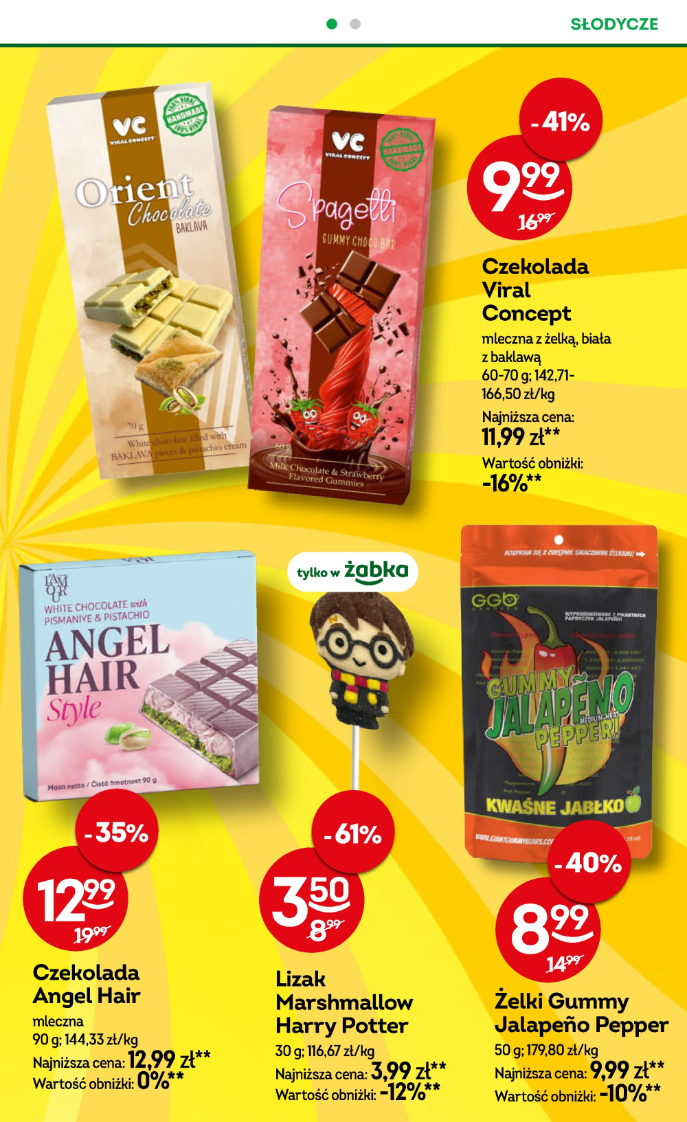 Leták Żabka gazetka, Polsko - strana 67