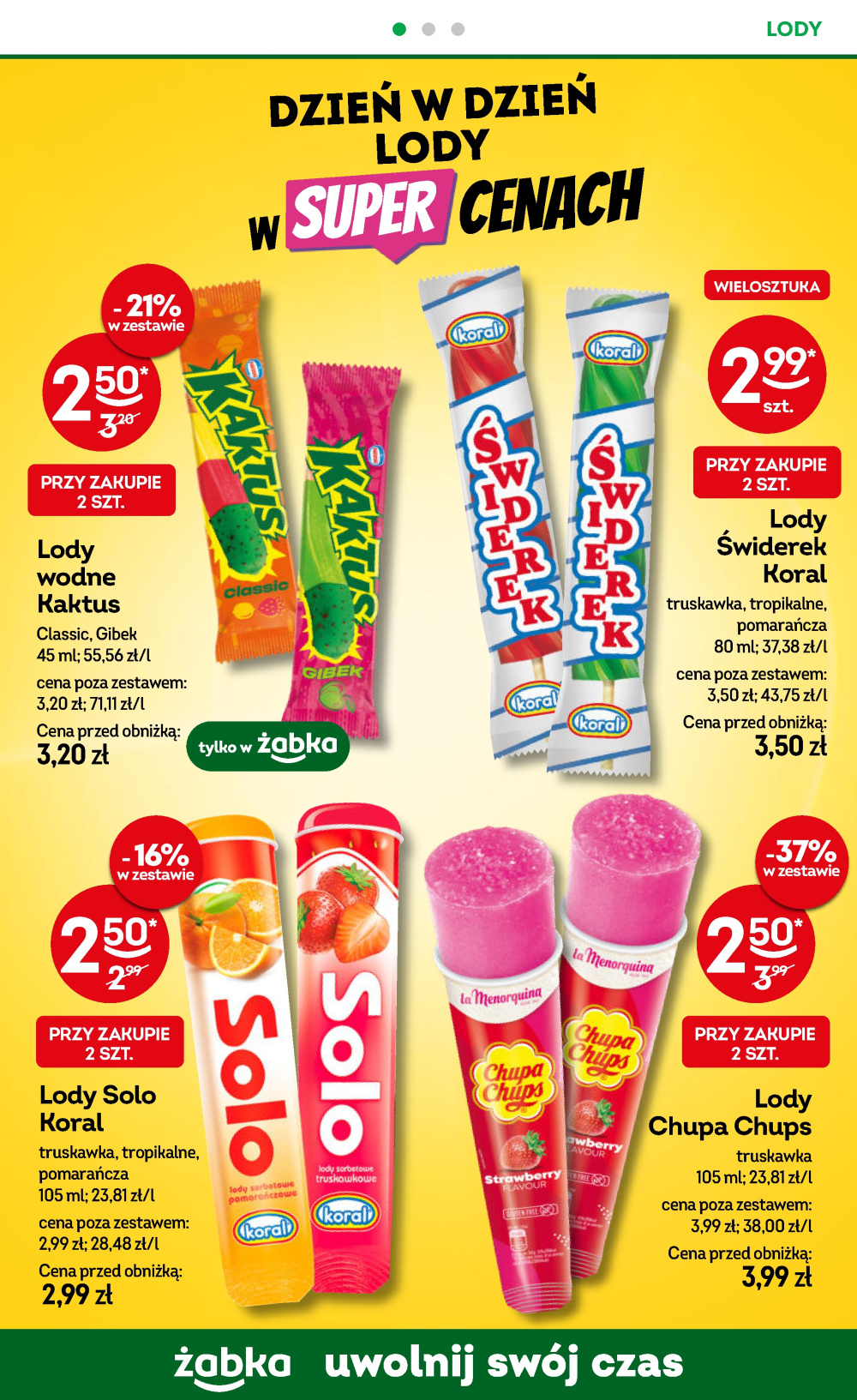 Leták Żabka gazetka, Polsko - strana 72