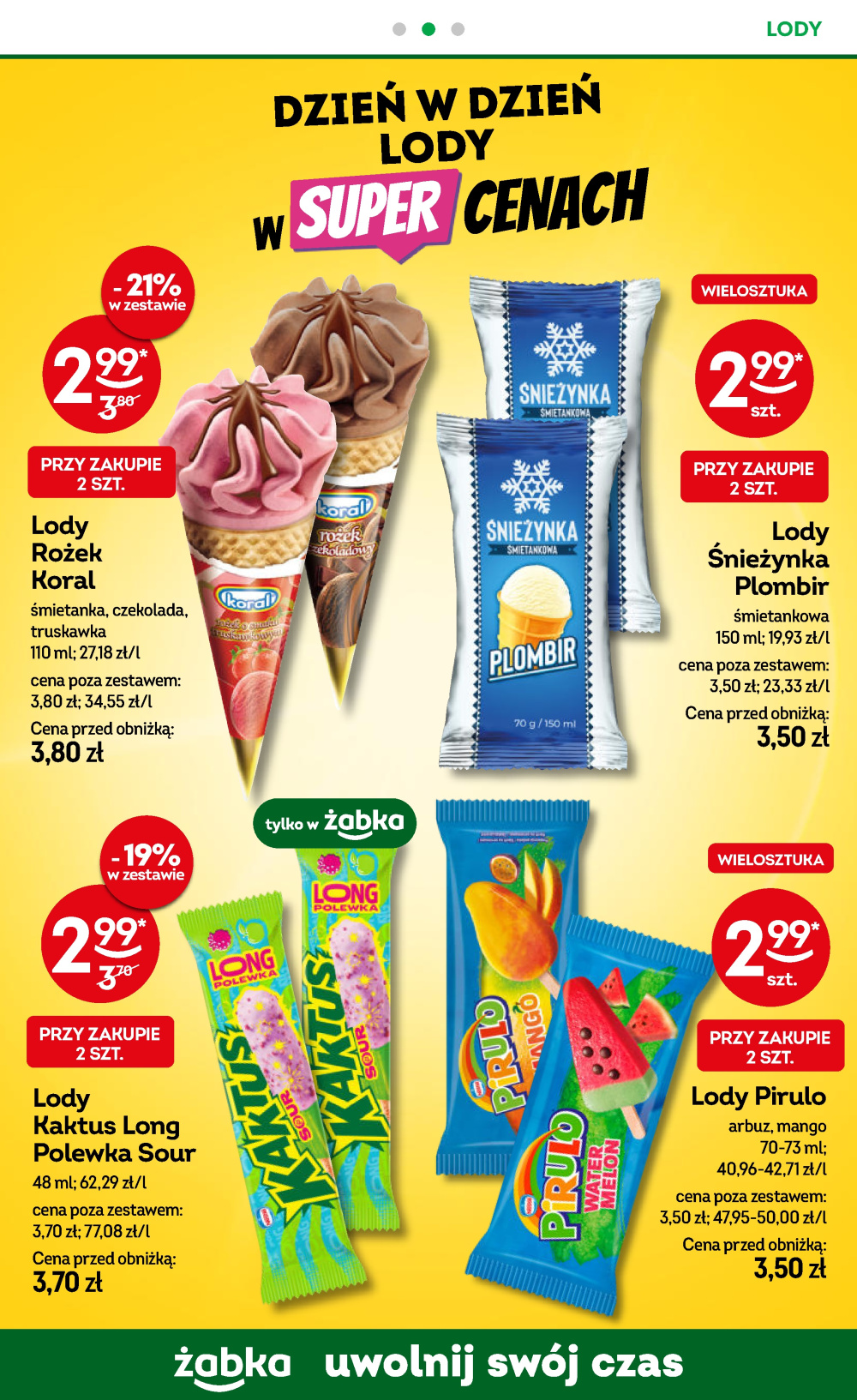 Leták Żabka gazetka, Polsko - strana 73