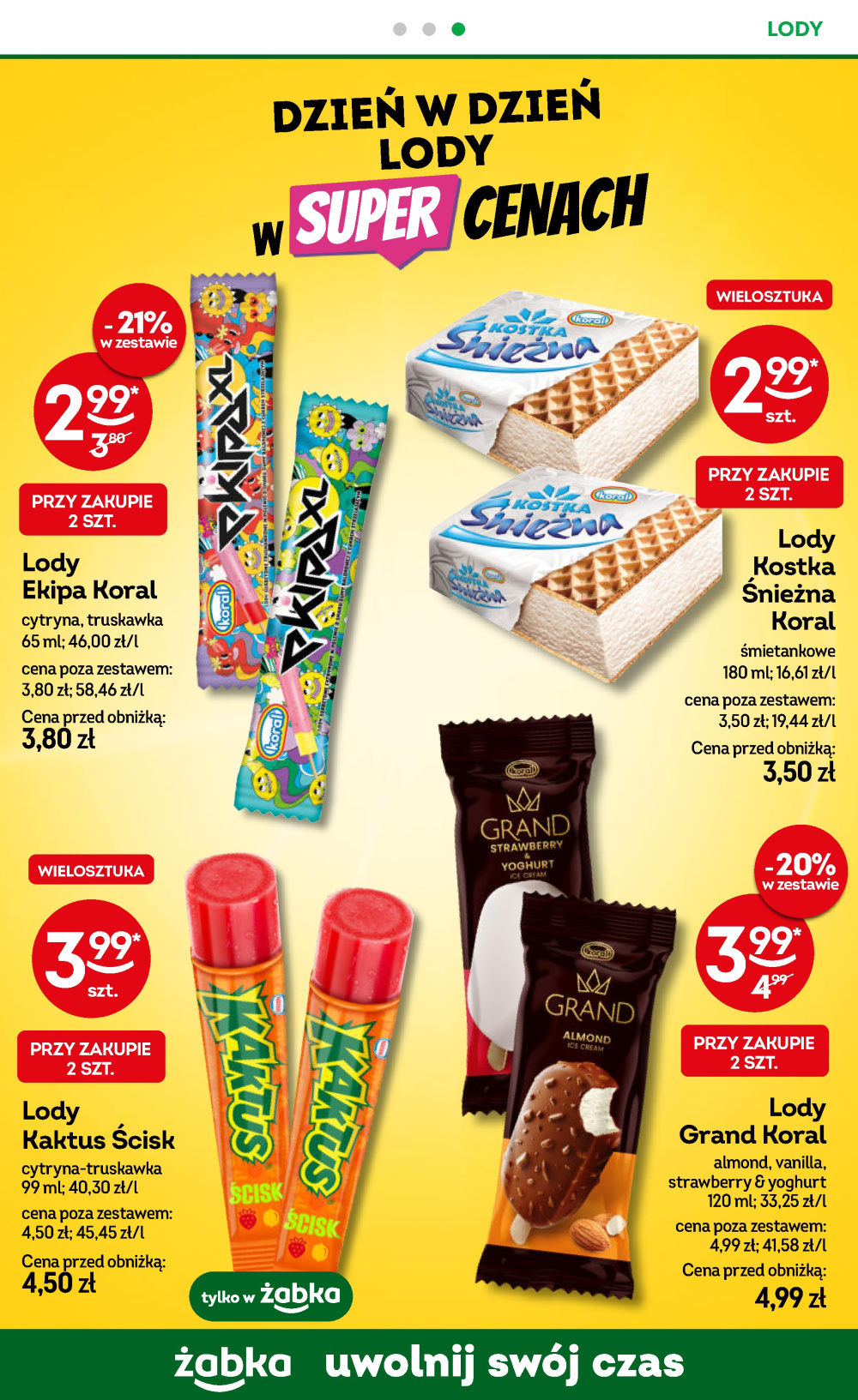 Leták Żabka gazetka, Polsko - strana 74