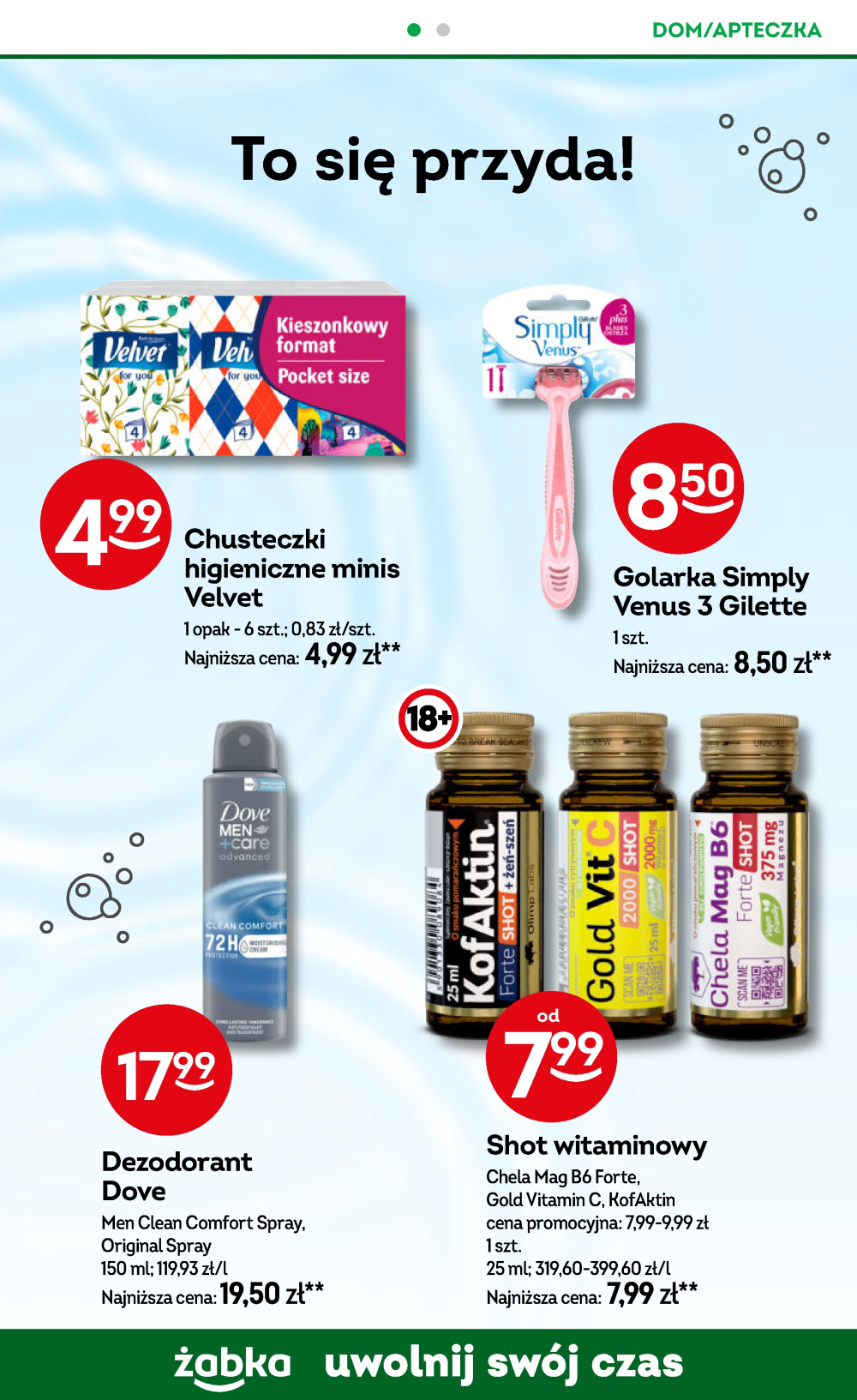 Leták Żabka gazetka, Polsko - strana 76