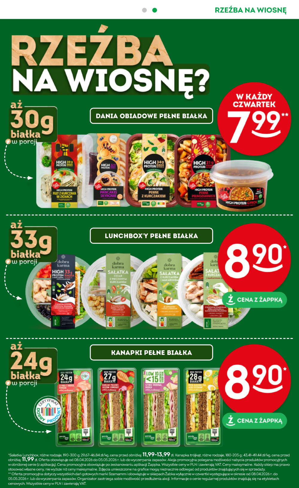 Leták Żabka gazetka, Polsko - strana 7