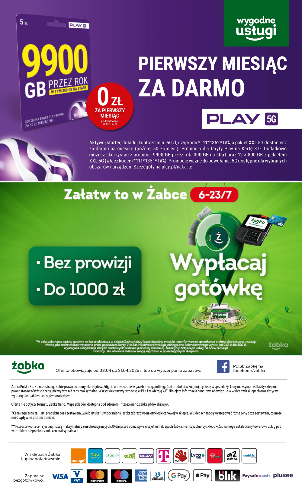 Leták Żabka gazetka, Polsko - strana 80