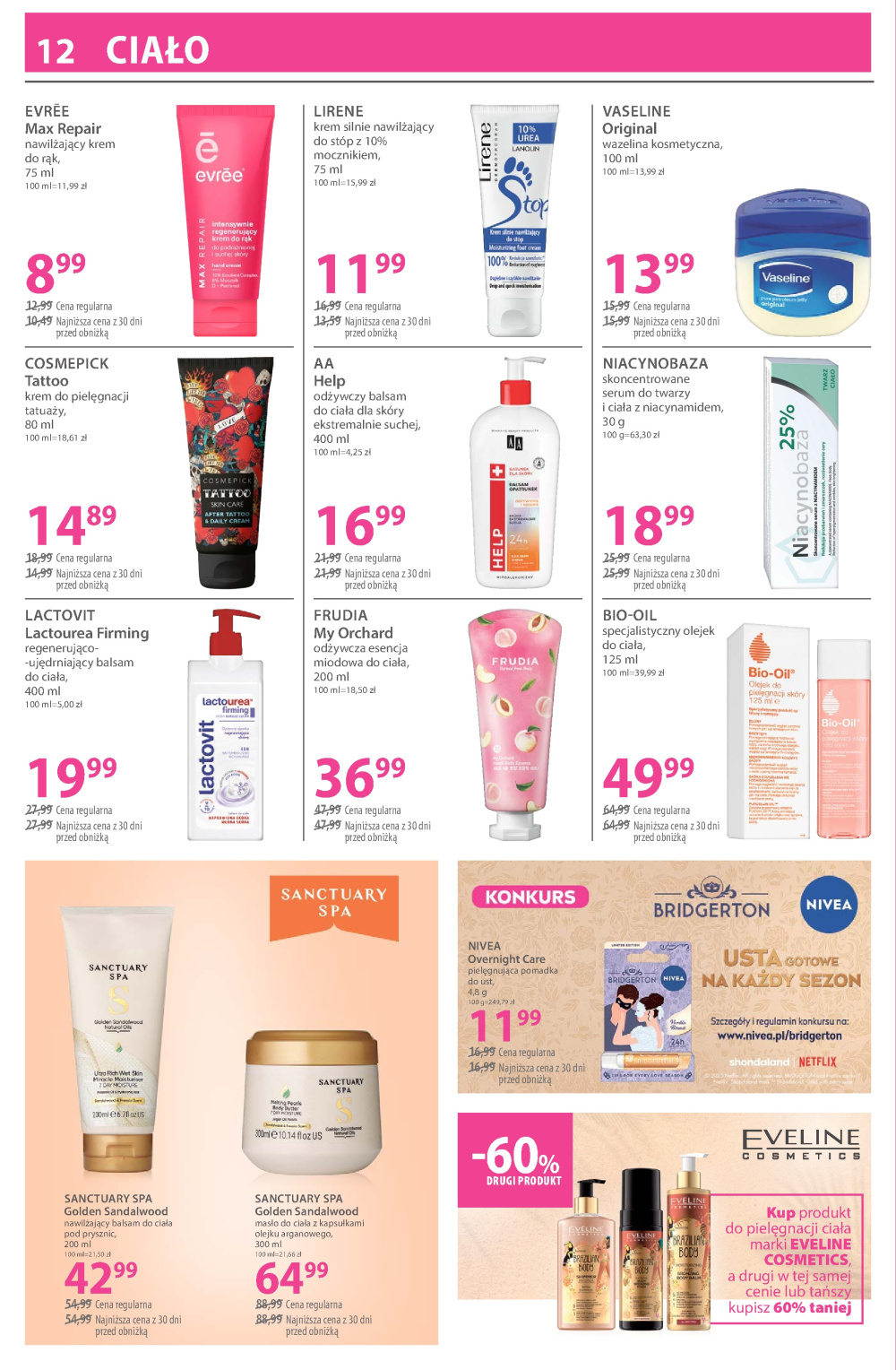 Leták Hebe - drogerie gazetka, Polsko - strana 12