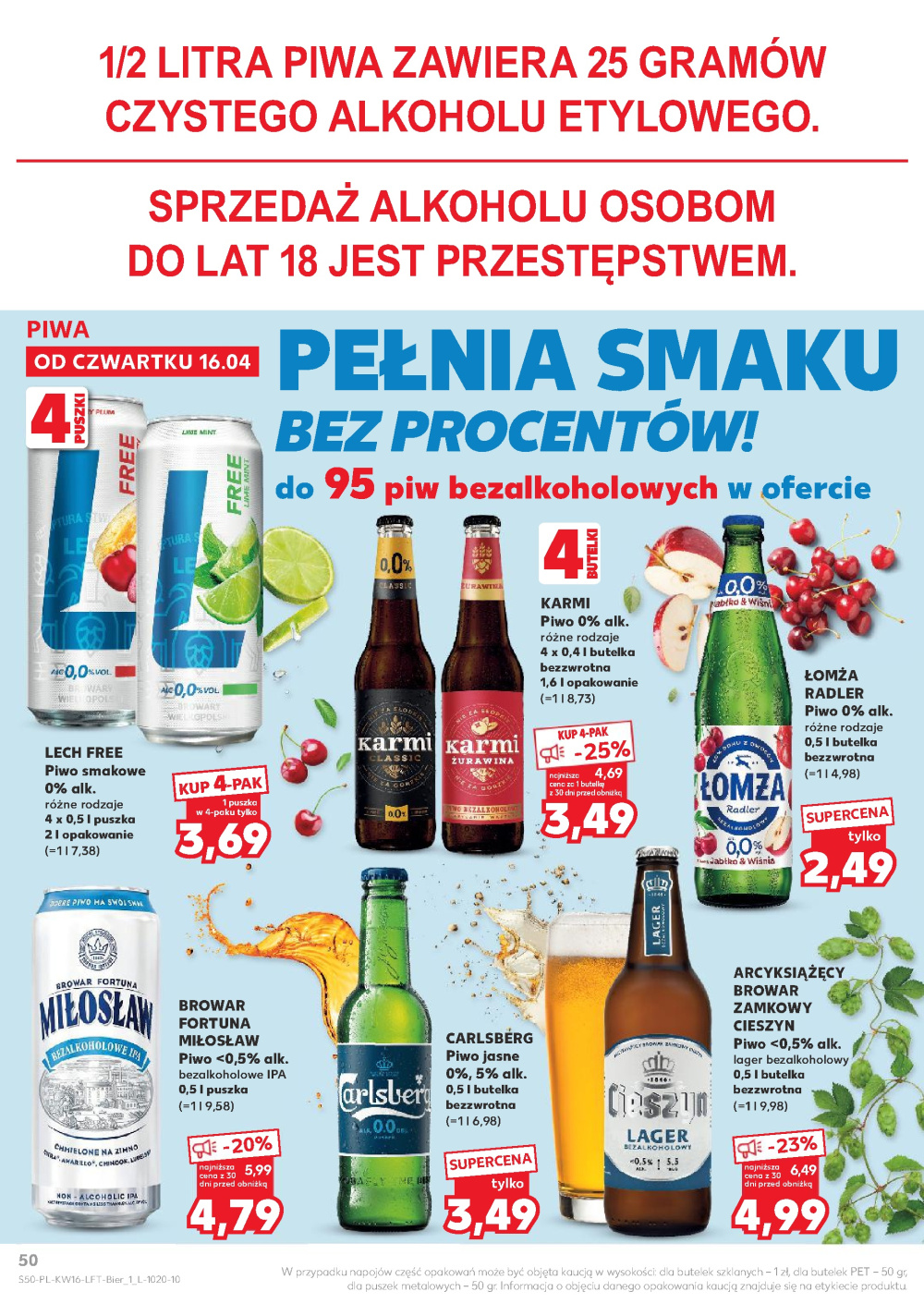 Leták Kaufland gazetka Bydgoszcz Szwederowo, Polsko - strana 50