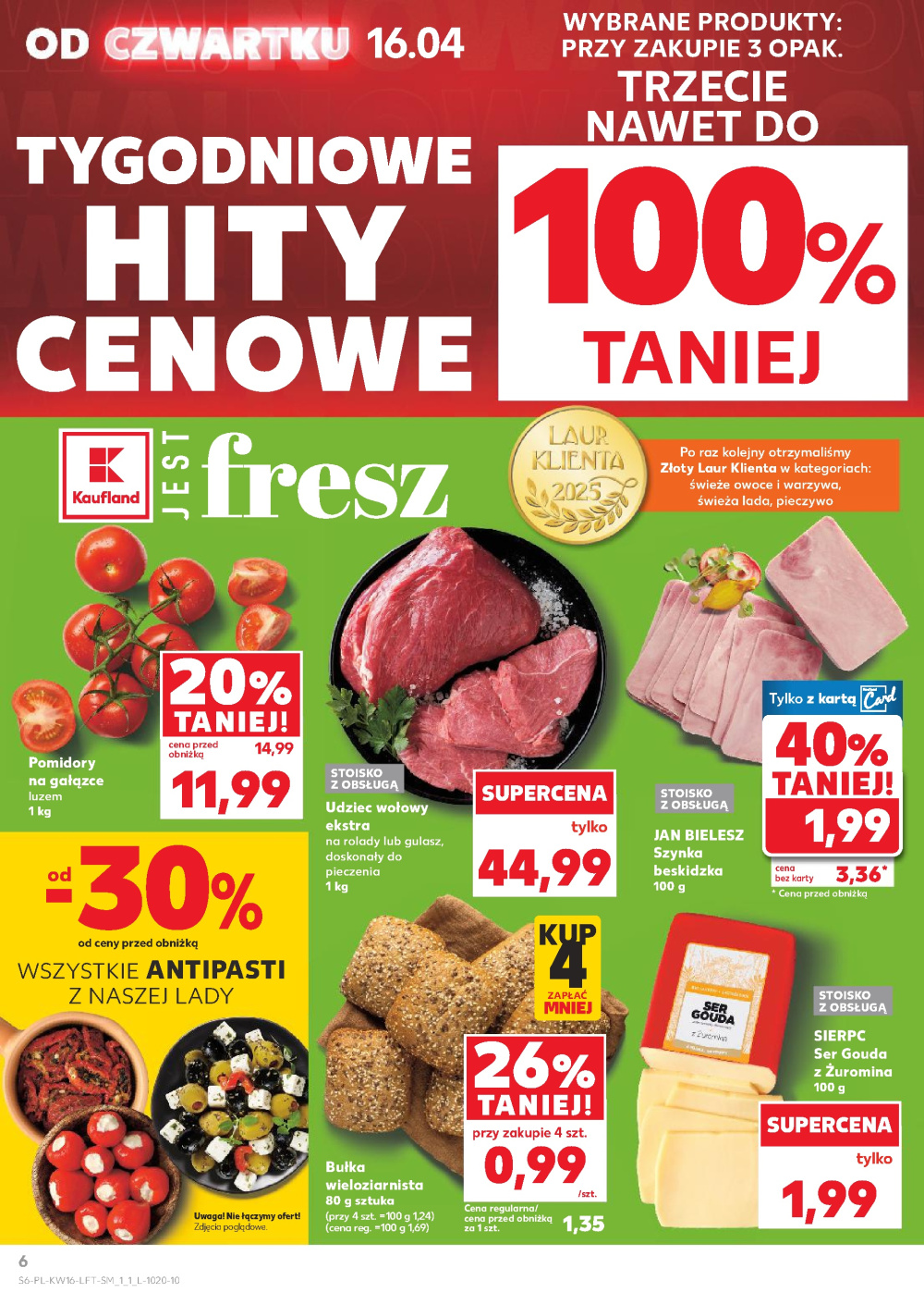Leták Kaufland gazetka Bydgoszcz Szwederowo, Polsko - strana 6