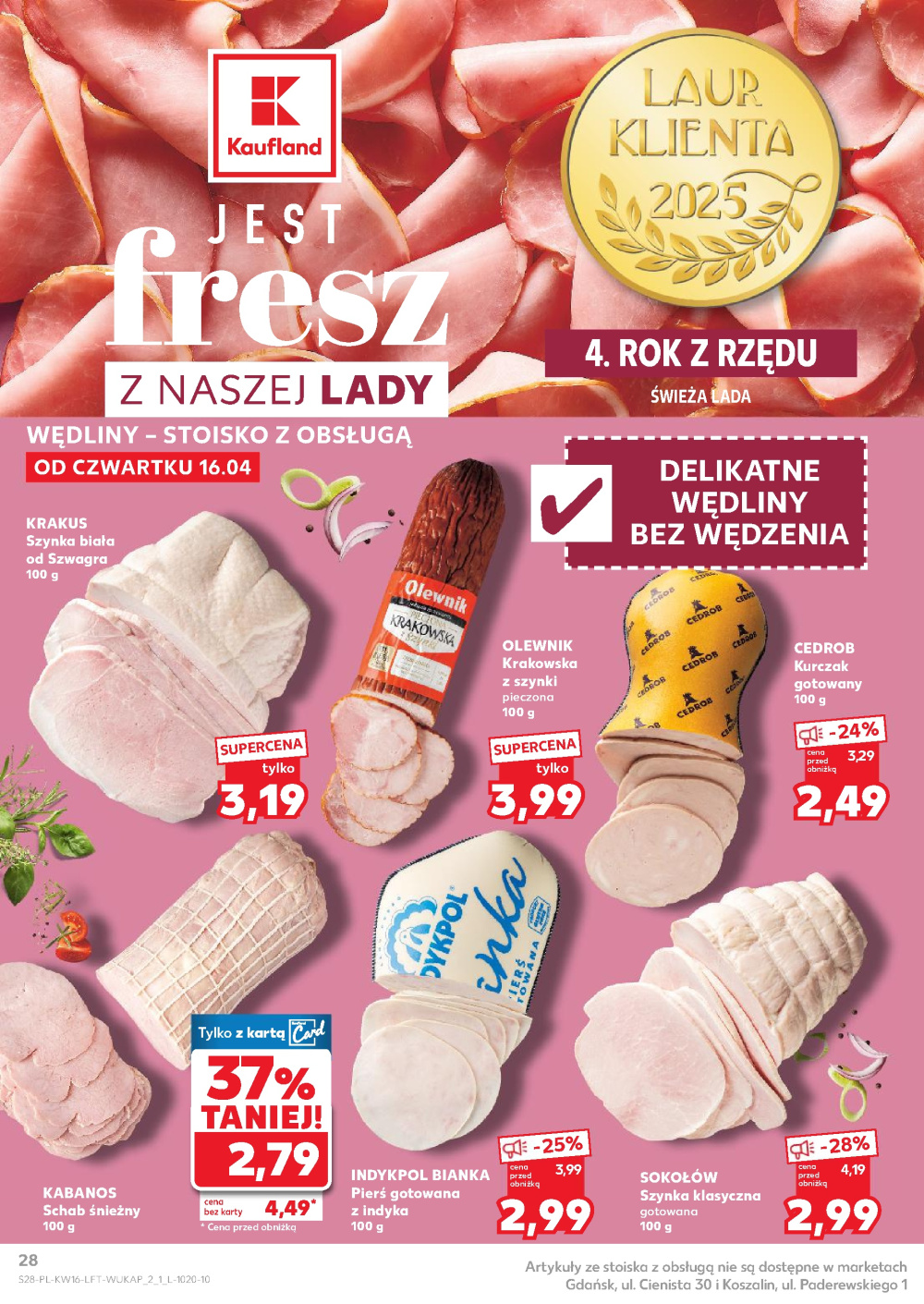 Leták Kaufland gazetka Bydgoszcz Wyżyny, Polsko - strana 28