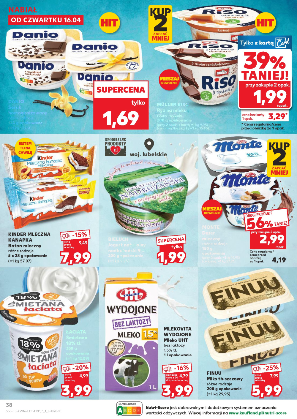 Leták Kaufland gazetka Bydgoszcz Wyżyny, Polsko - strana 38