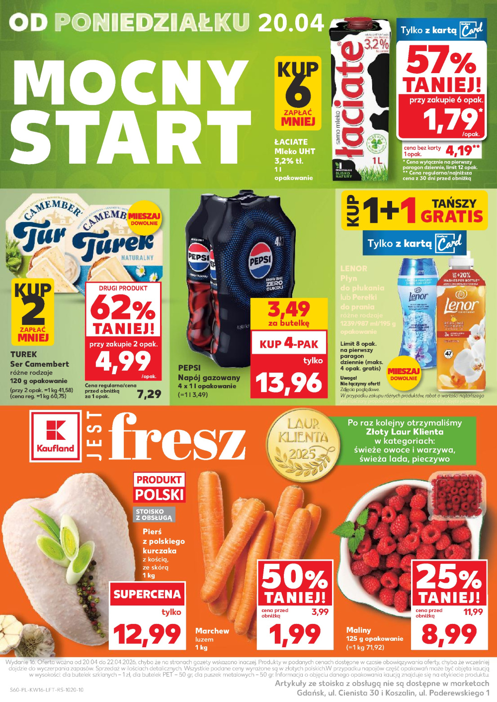 Leták Kaufland gazetka Bydgoszcz Wyżyny, Polsko - strana 60