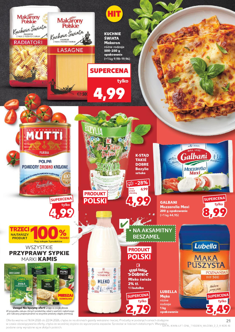 Leták Kaufland gazetka Przemyśl, Polsko - strana 21