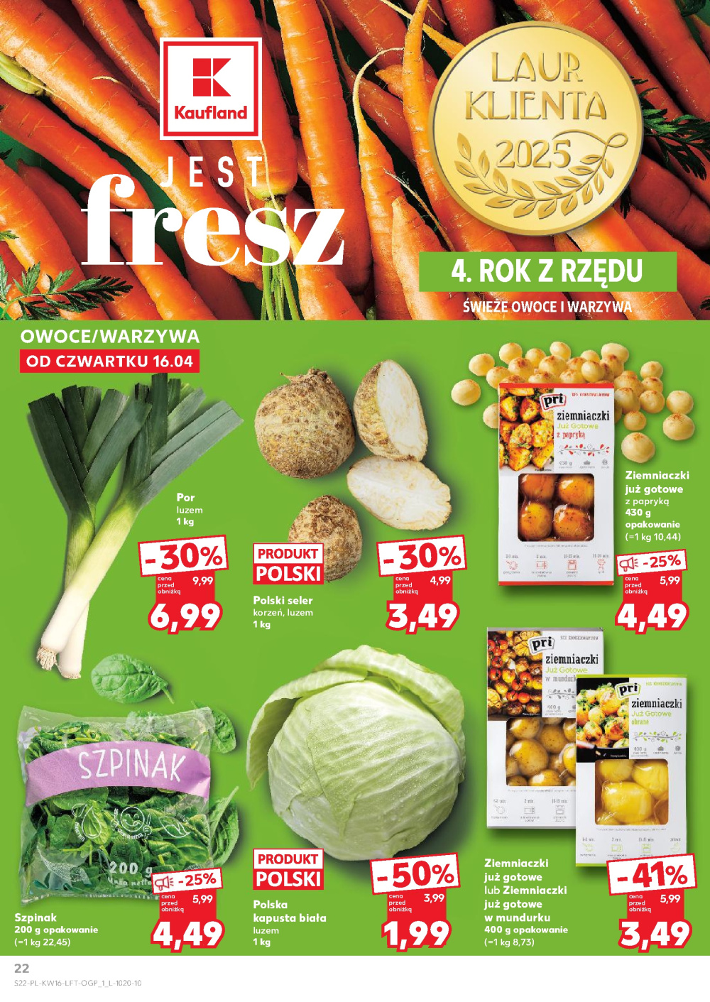 Leták Kaufland gazetka Przemyśl, Polsko - strana 22