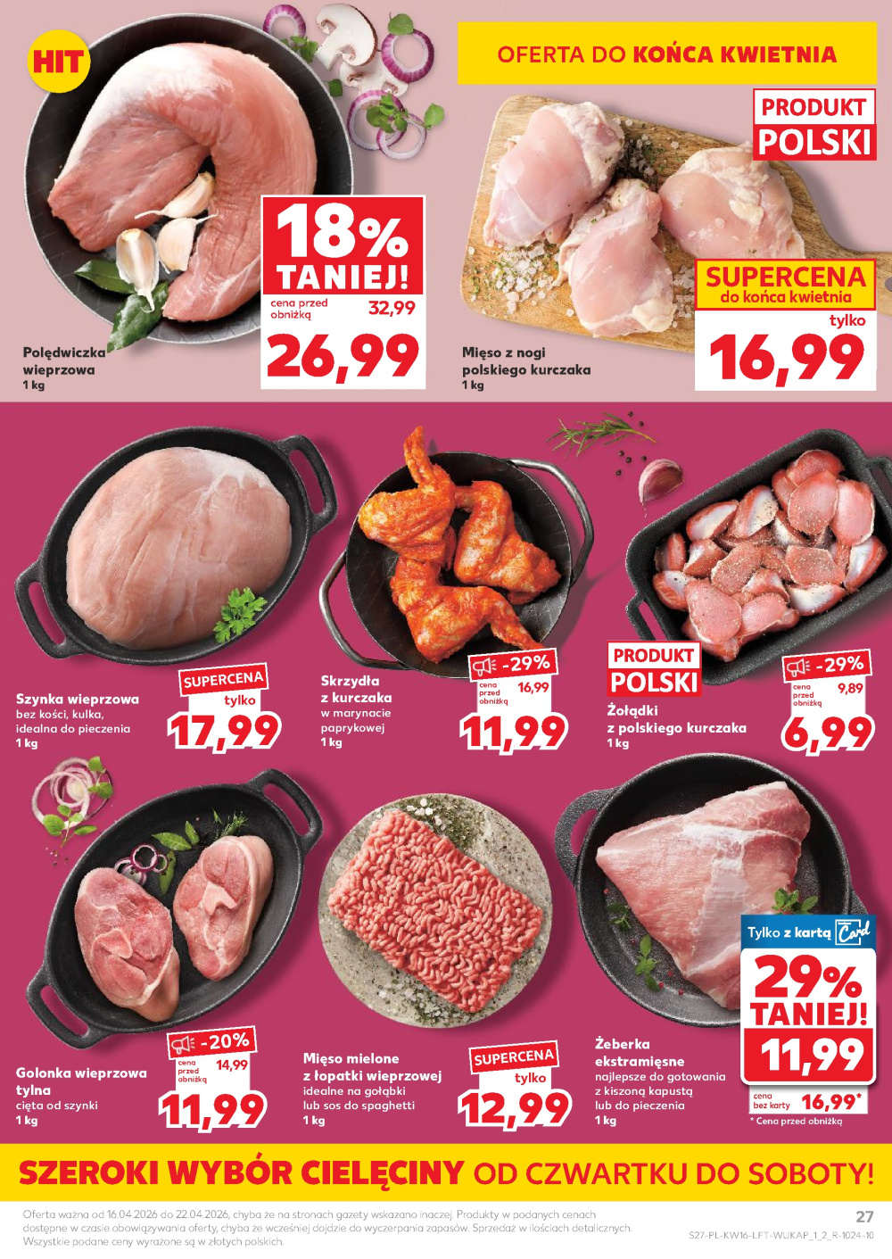 Leták Kaufland gazetka Przemyśl, Polsko - strana 27