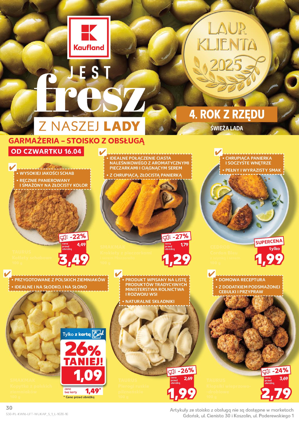 Leták Kaufland gazetka Przemyśl, Polsko - strana 30