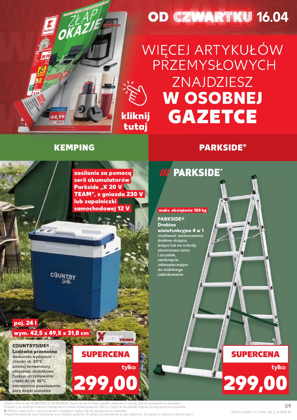 Leták Kaufland gazetka Radom, Polsko - strana 59