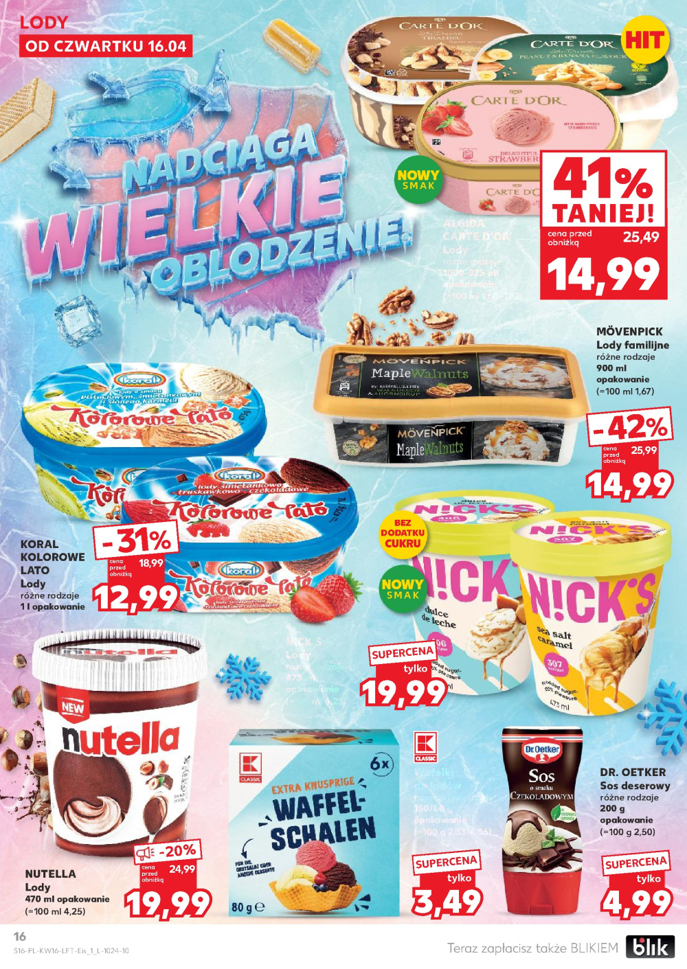 Leták Kaufland gazetka Ruda Śląska Wirek, Polsko - strana 16