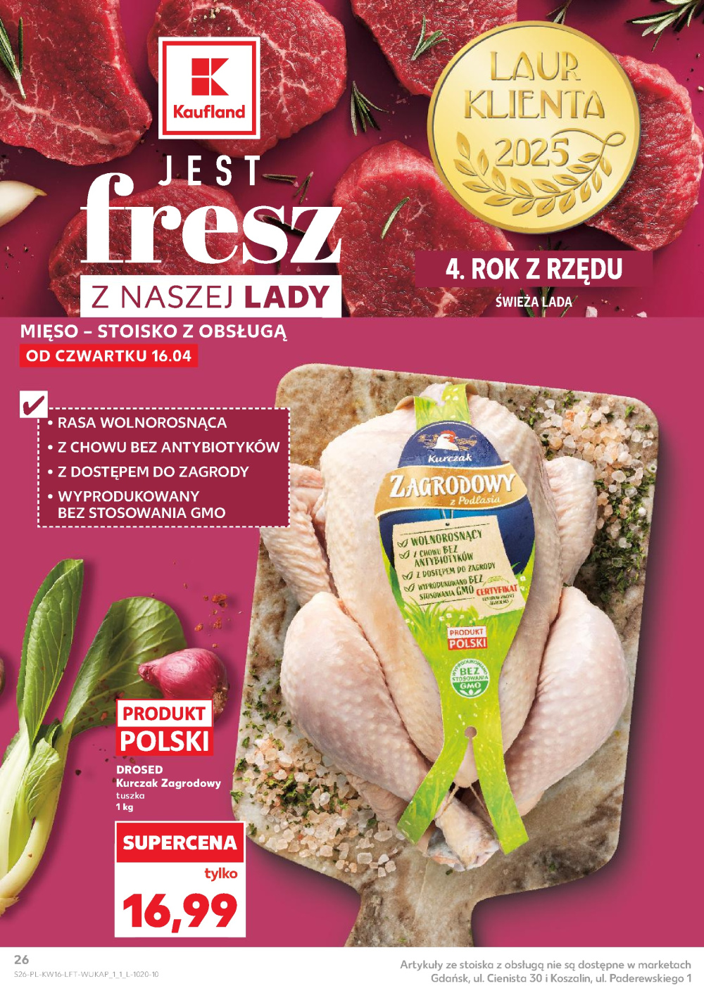 Leták Kaufland gazetka Ruda Śląska Wirek, Polsko - strana 26