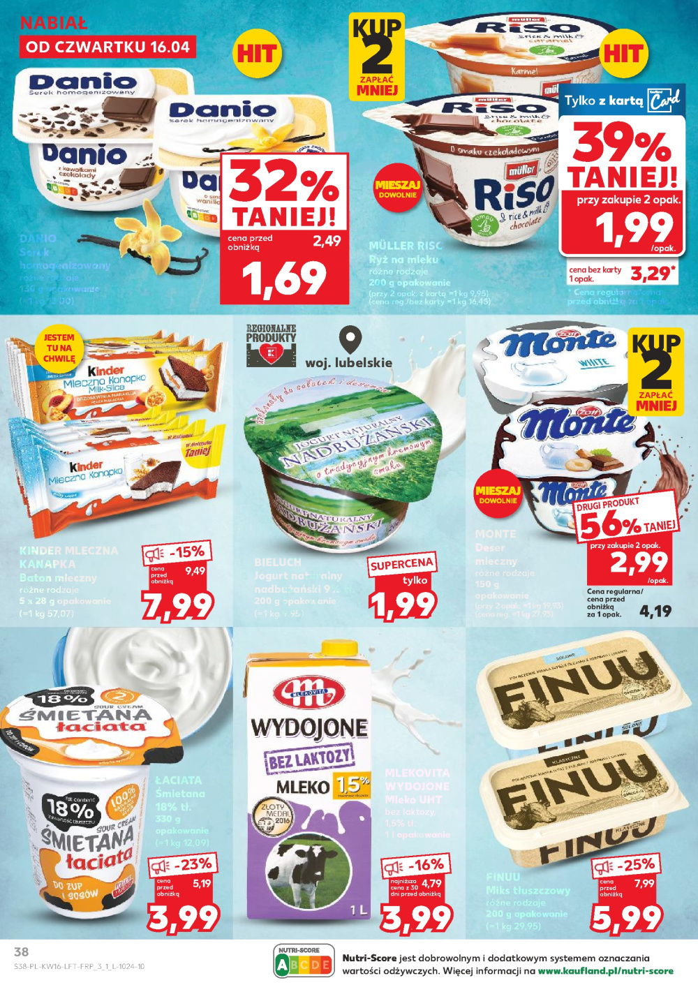 Leták Kaufland gazetka Ruda Śląska Wirek, Polsko - strana 38