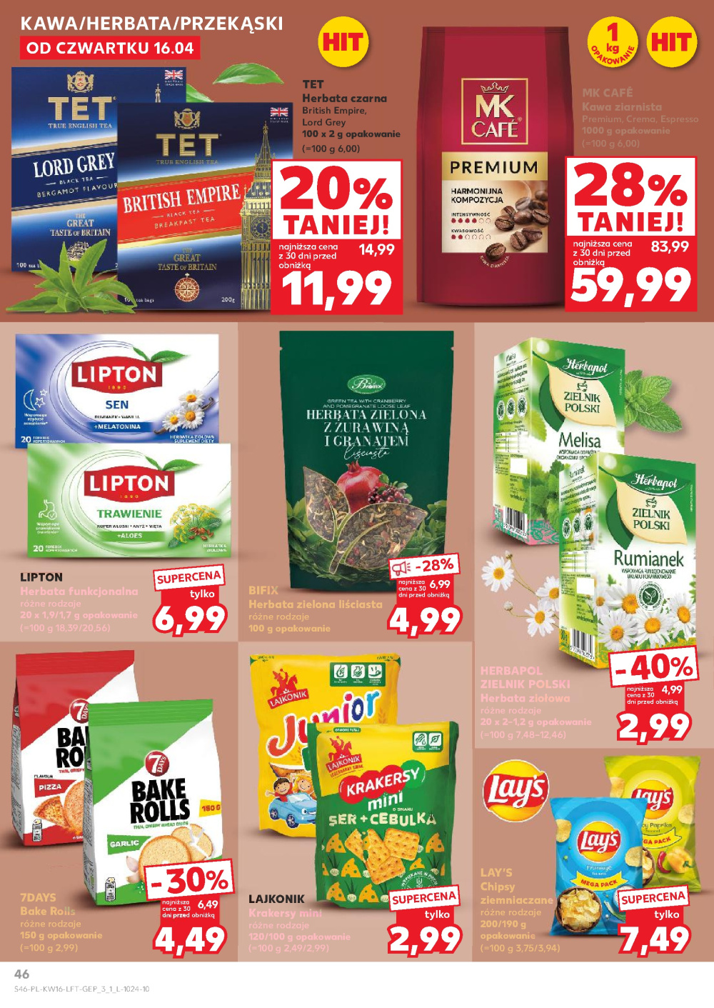 Leták Kaufland gazetka Ruda Śląska Wirek, Polsko - strana 46