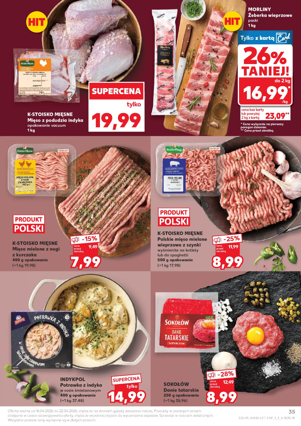 Leták Kaufland gazetka Rybnik, Polsko - strana 35