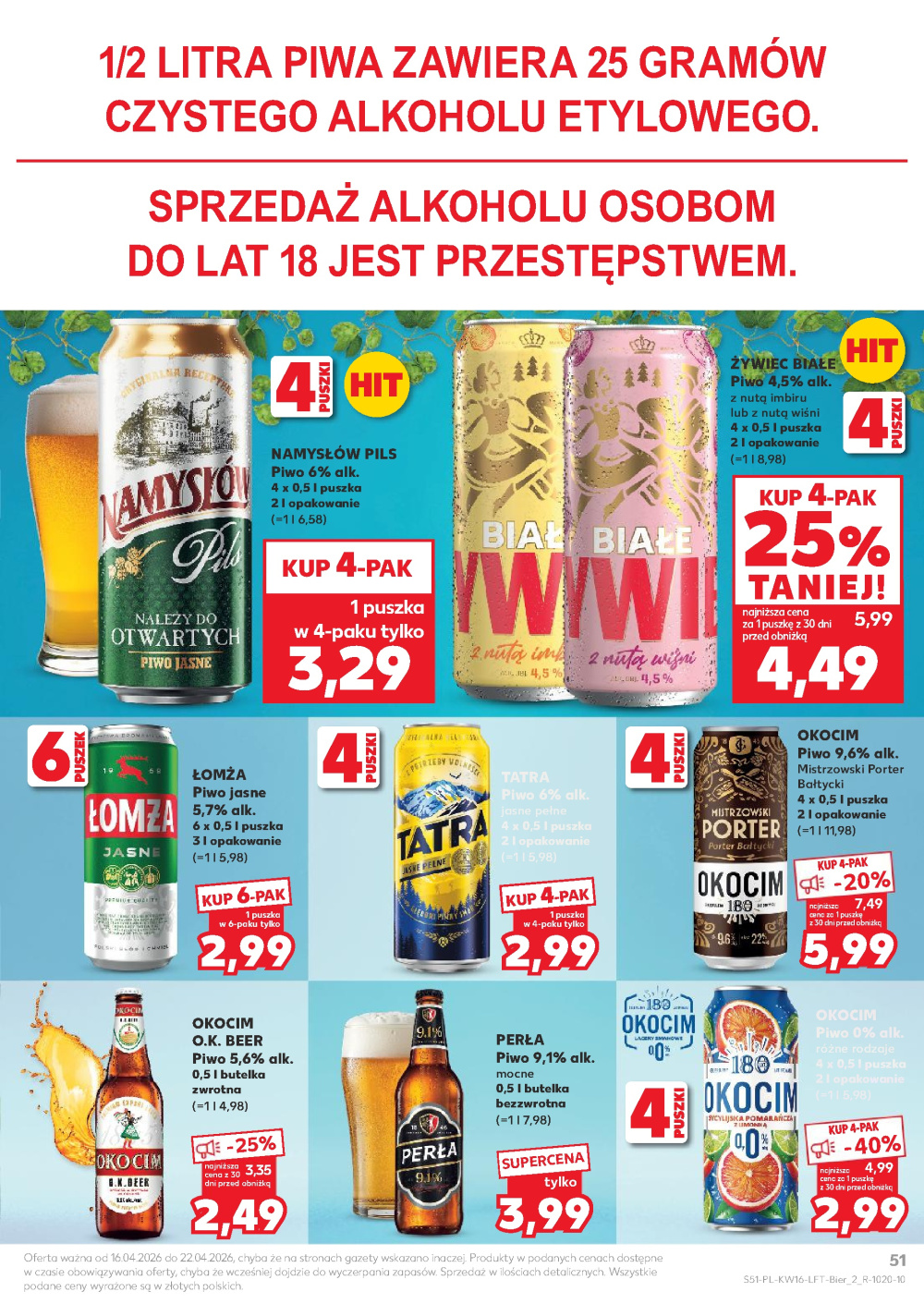 Leták Kaufland gazetka Tarnów, Polsko - strana 51