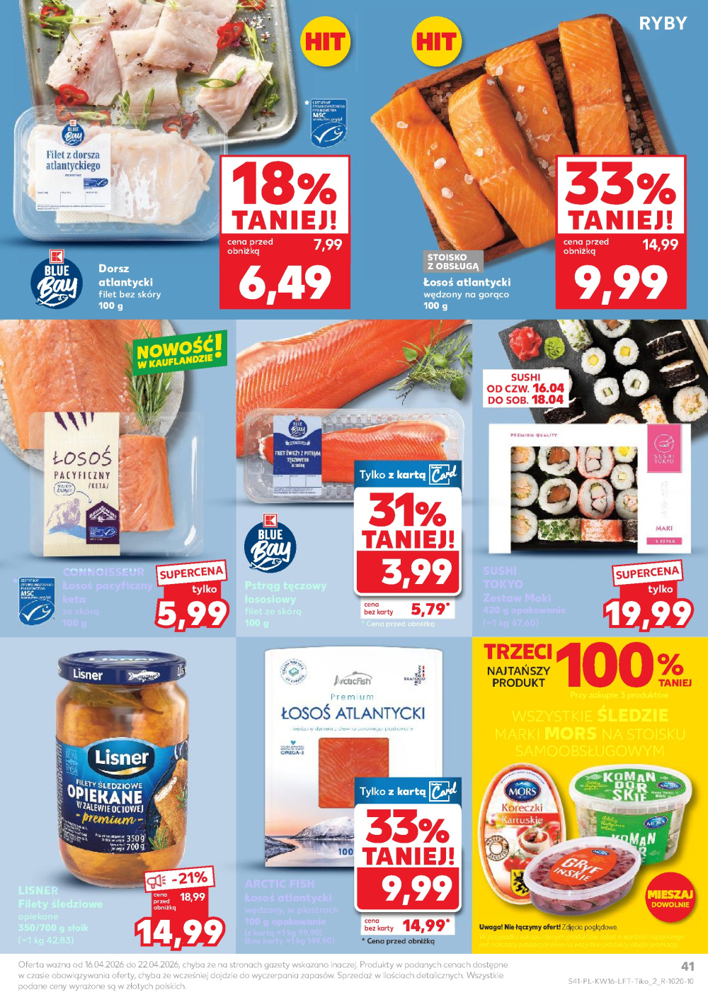 Leták Kaufland gazetka Wałcz, Polsko - strana 41