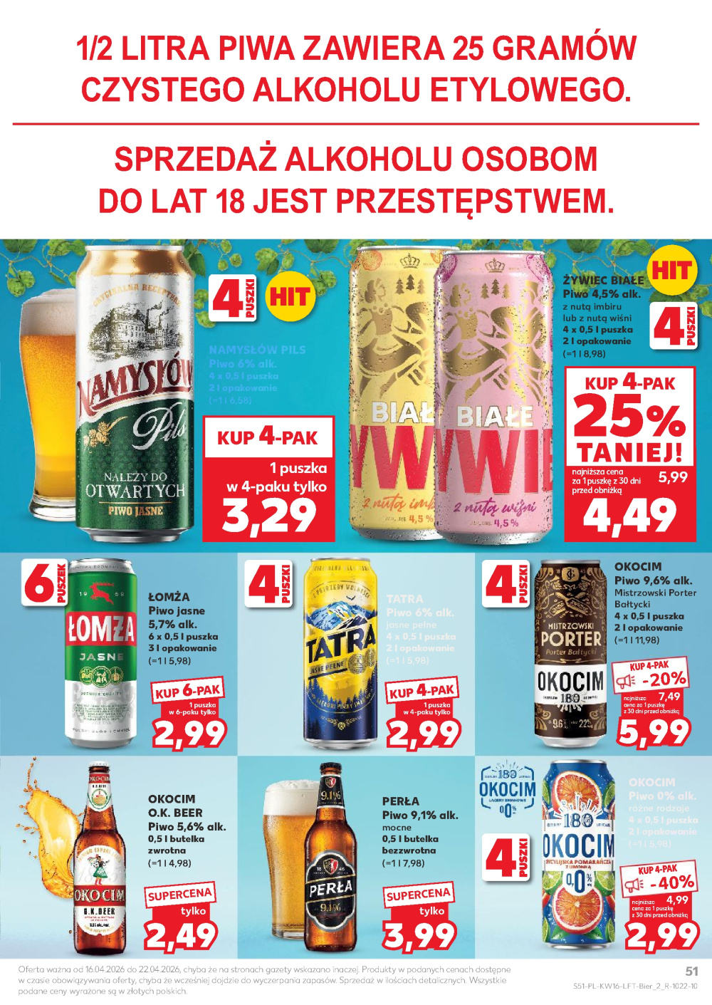 Leták Kaufland gazetka Wałcz, Polsko - strana 51