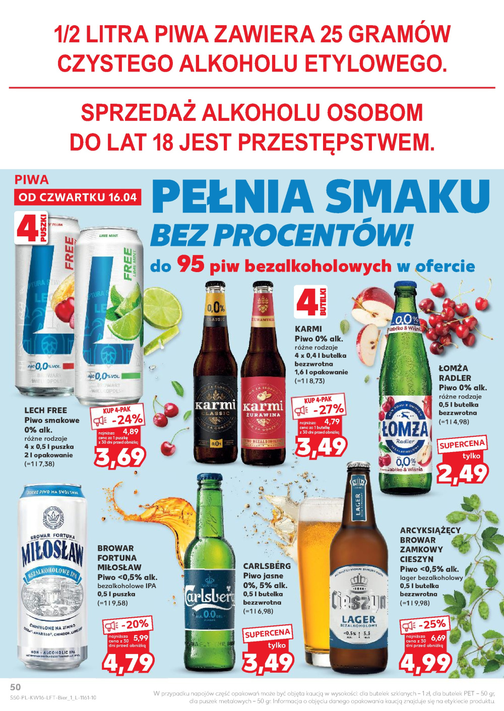 Leták Kaufland gazetka Września, Polsko - strana 50