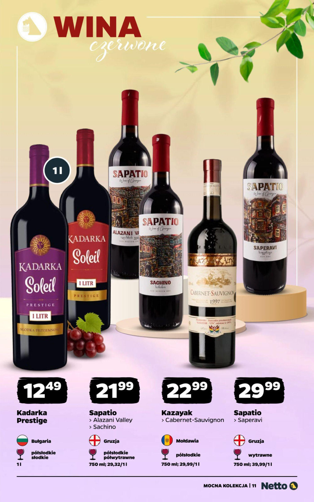Leták Netto gazetka - Wina, Polsko - strana 11