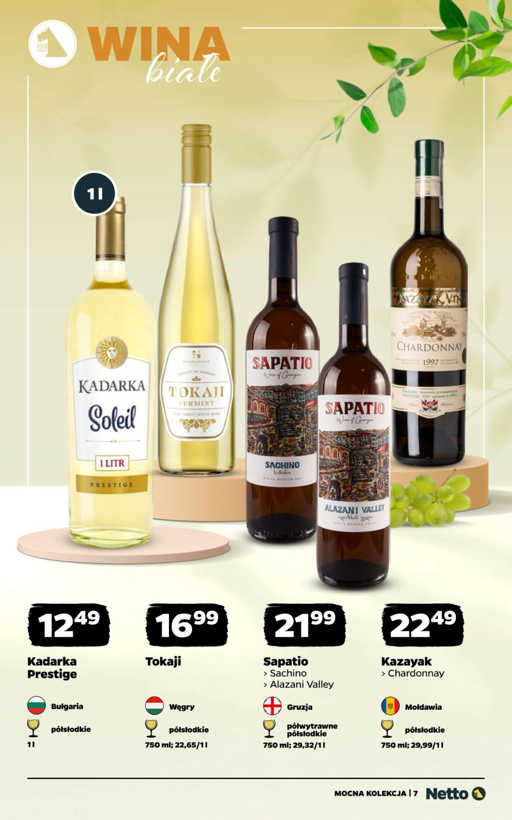 Leták Netto gazetka - Wina, Polsko - strana 7
