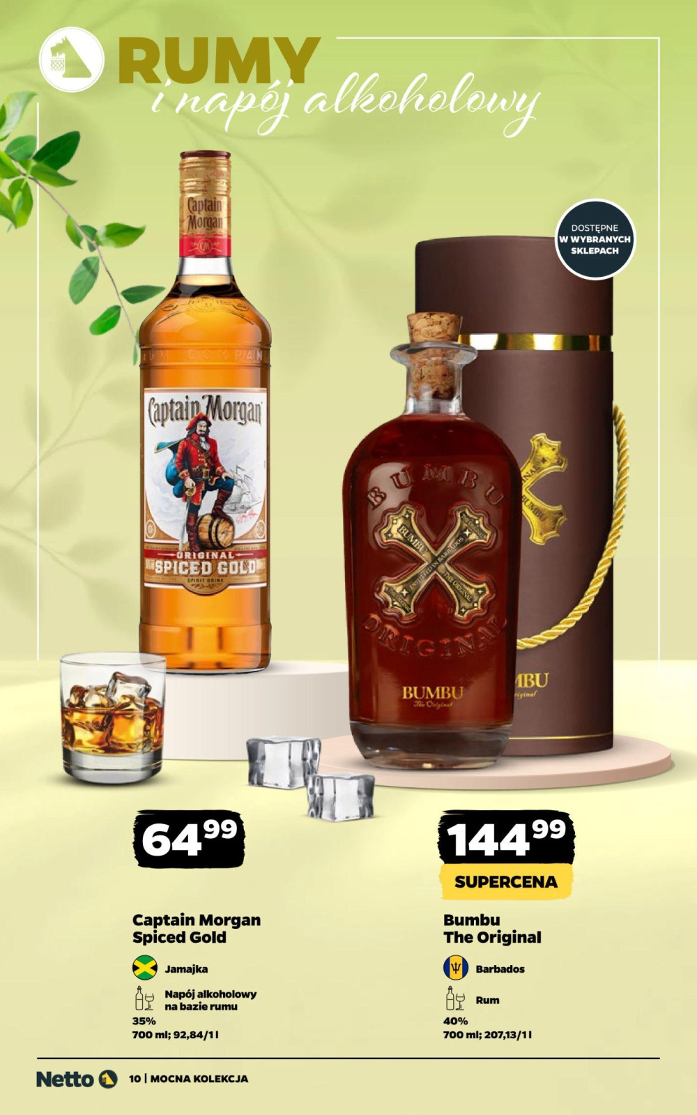 Leták Netto gazetka - Alkohole, Polsko - strana 10