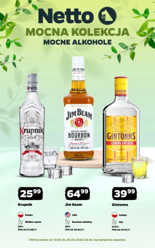 Netto gazetka - Alkohole