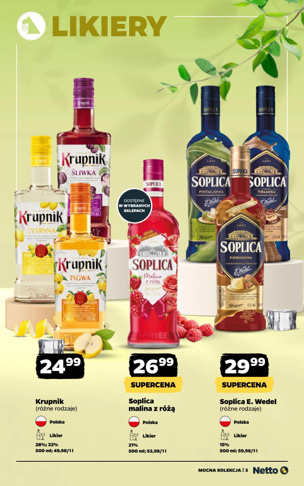 Leták Netto gazetka - Alkohole, Polsko - strana 3