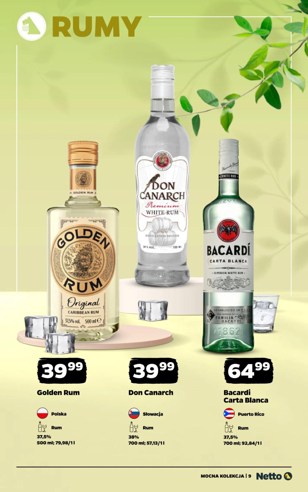 Leták Netto gazetka - Alkohole, Polsko - strana 9