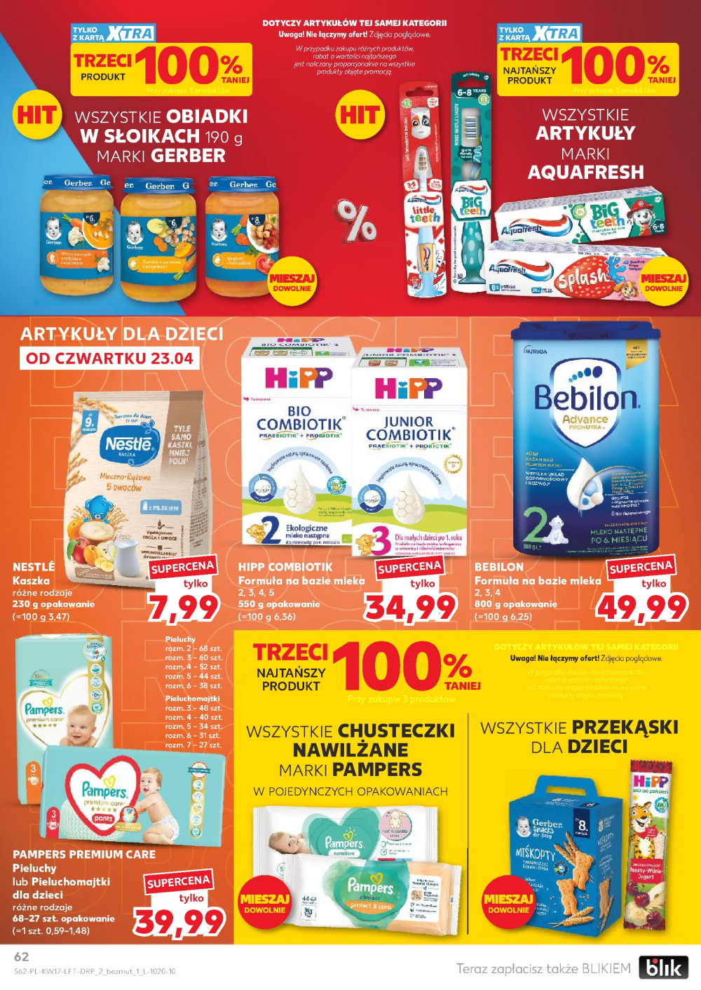 Leták Kaufland gazetka Kalisz, Polsko - strana 62