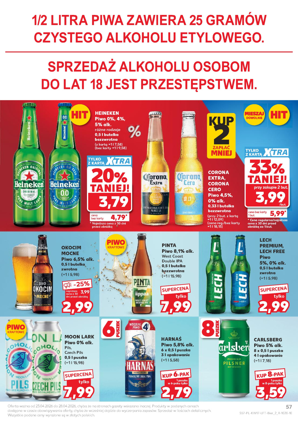 Leták Kaufland gazetka Konstantynów Łódzki, Polsko - strana 57
