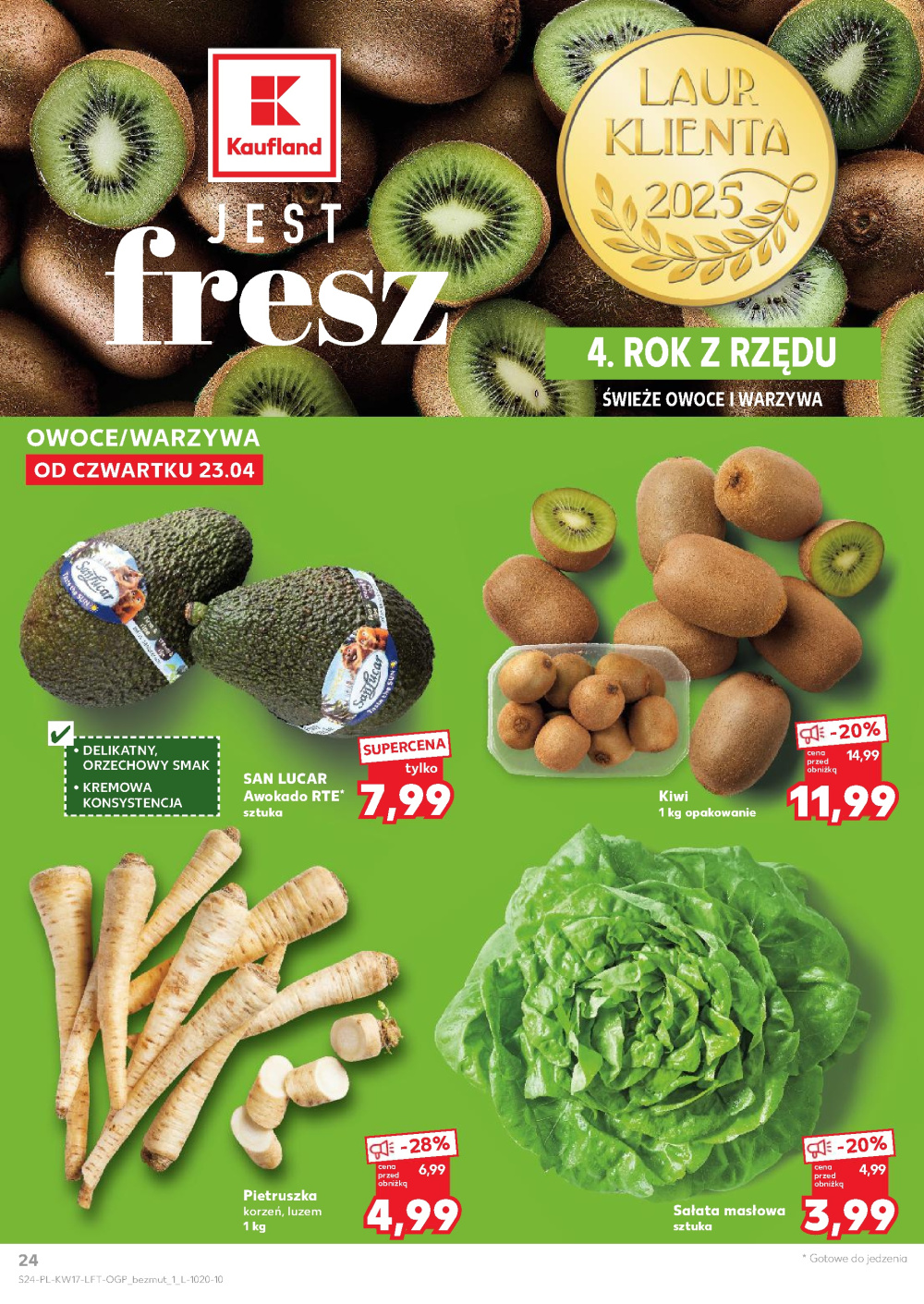 Leták Kaufland gazetka Łódź Bałuty, Polsko - strana 24
